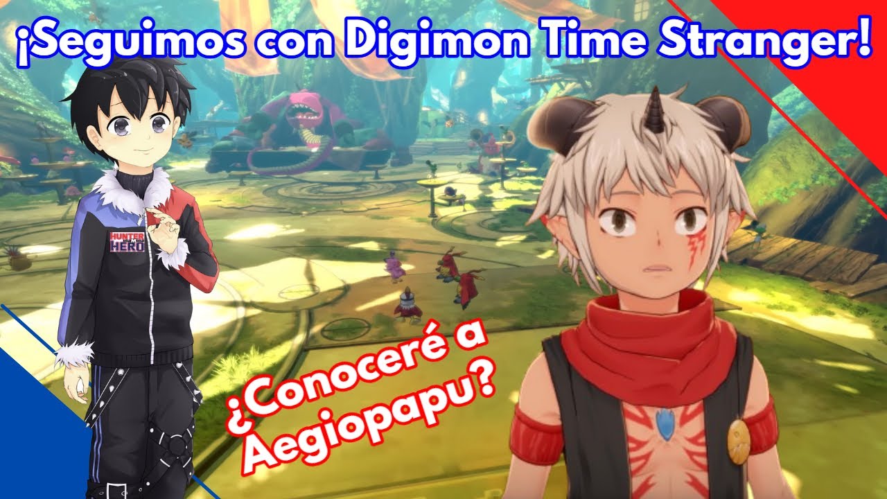 ¡Jugando la segunda parte de Digimon Story Time Stranger! ¡¿Conoceré a Aegiomon?! Hunter Hero M