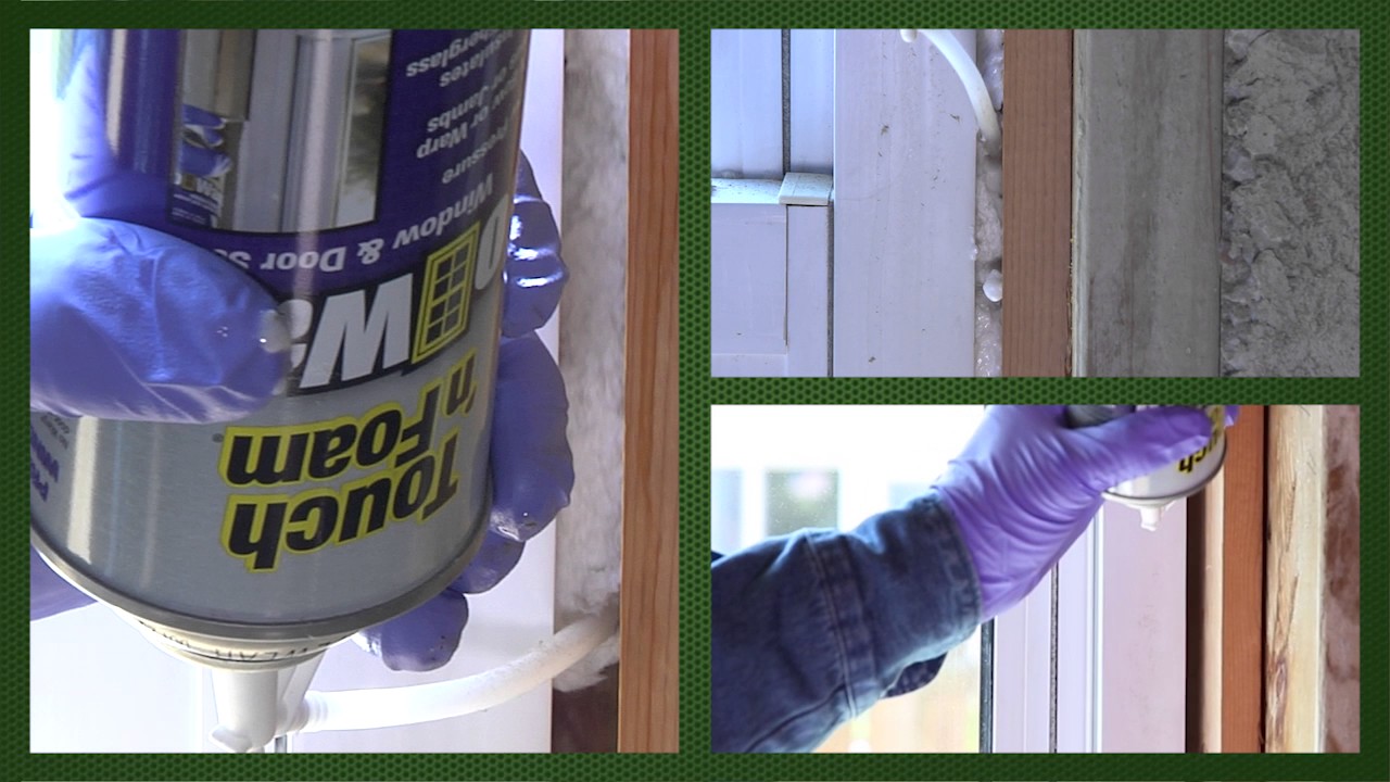 Air Sealing & Insulating Around Windows Doors