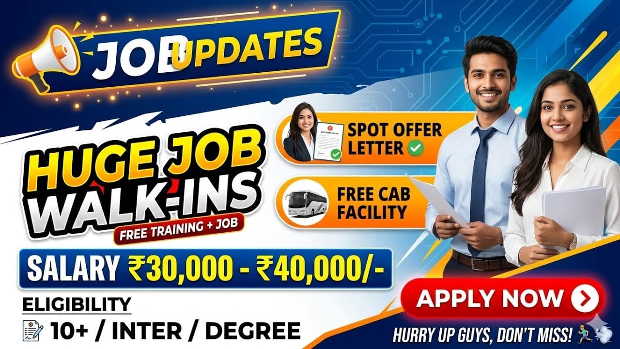Latest BPO Jobs in Hyderabad 2026 | Today's Fresh Vacancies (Work From Home)