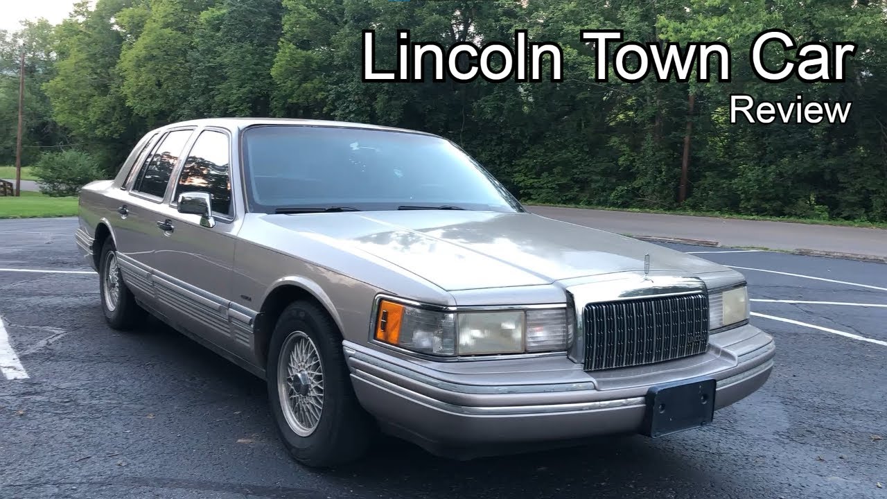 1994 Lincoln Town Car Review - A Bargain V8 Luxury Sedan