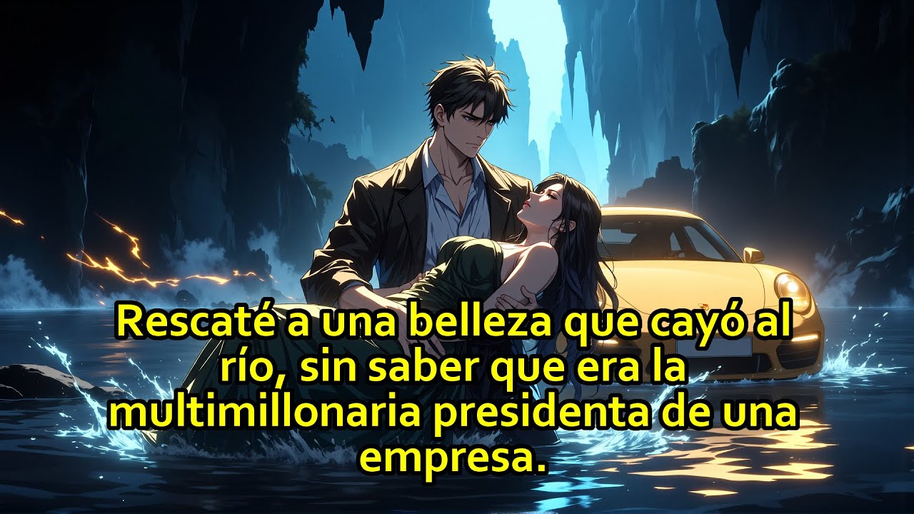 Rescaté a una belleza que cayó al río, sin saber que era la multimillonaria presidenta de una empres