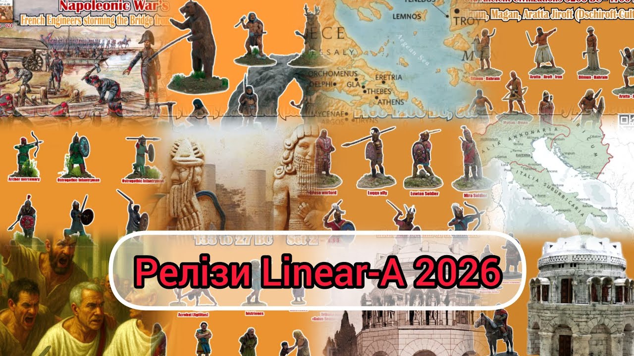 Upcoming releases Linear-A 2026 1/72 part 1