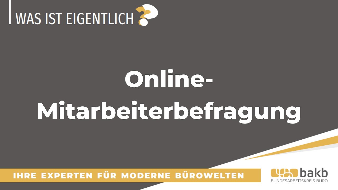 BAKB Mitarbeiter Befragung