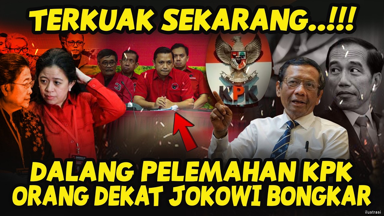 GEGERR🔥JOKOWI VS DPR! SIAPA SEBENARNYA DI BALIK PELEMAHAN KPK?