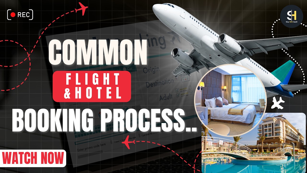 How to Book Cheap Flights & Hotels Online at Home 💻 ঘরে বসেই বুক করুন ফ্লাইট ও হোটেল!✈️