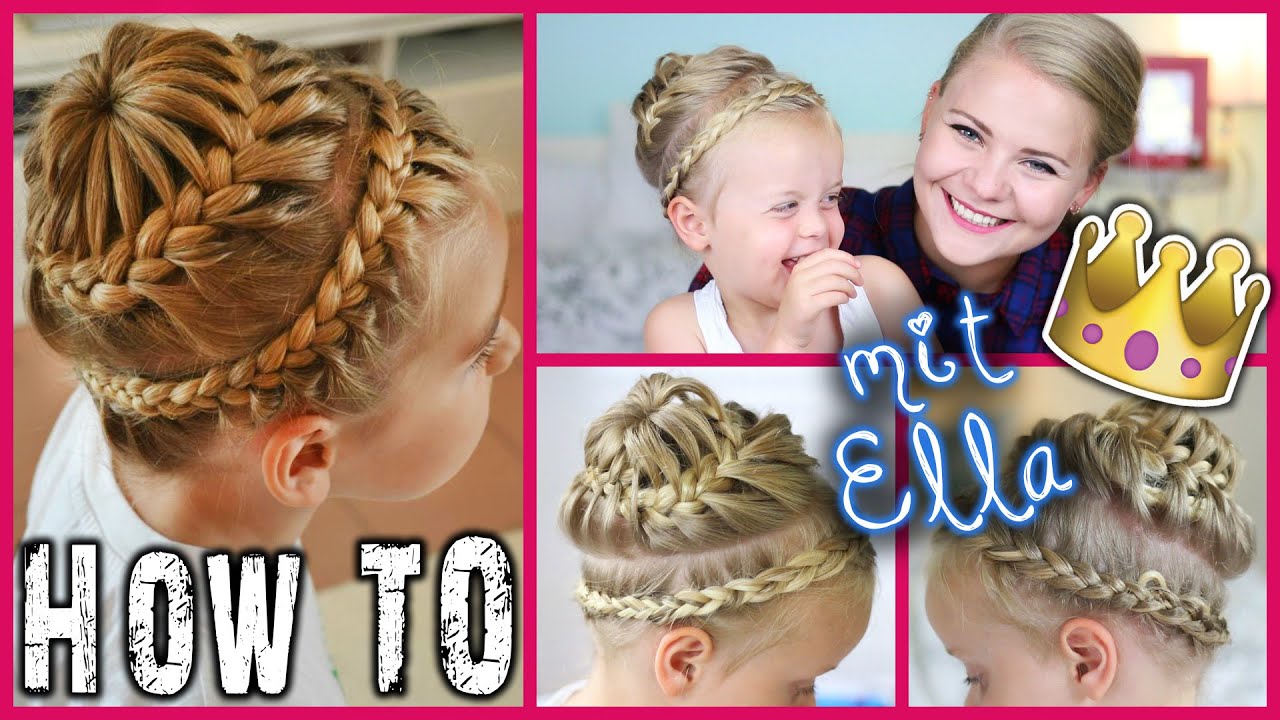 SPECIAL CROWN BRAID - Mit ELLA! :) - Hair Tutorial