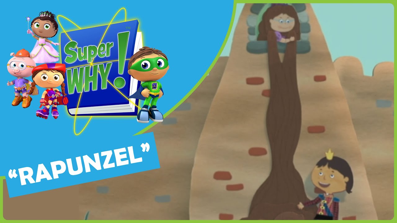 Super Why! Espa&ntilde;ol Latino HD| S1/E8 | Rapunzel