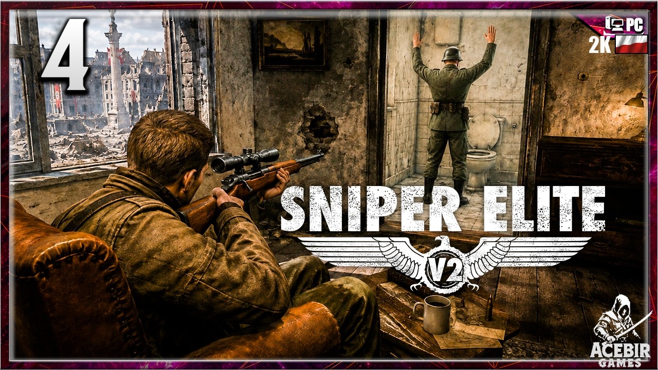 NO W KOŃCU MI SIĘ TO UDAŁO ZROBIĆ PROSTO W WIECIE CO  😈 | SNIPER ELITE V2 |#4|PL-PC-2K