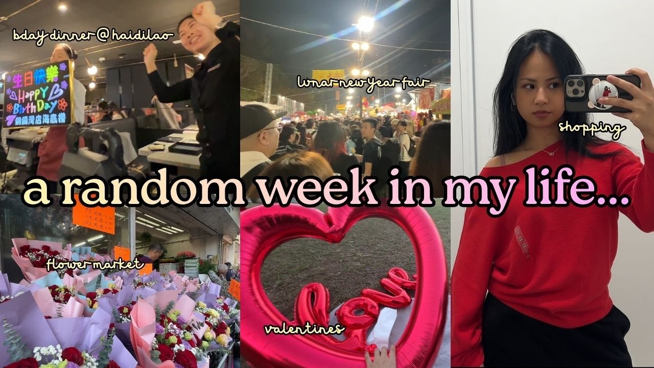 a week in my life | uni student in hong kong