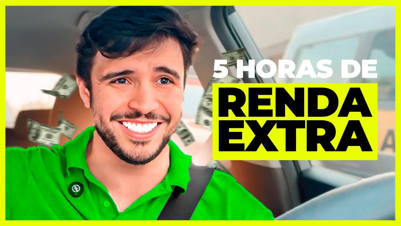 5 HORAS DE RENDA EXTRA (UBER e 99)