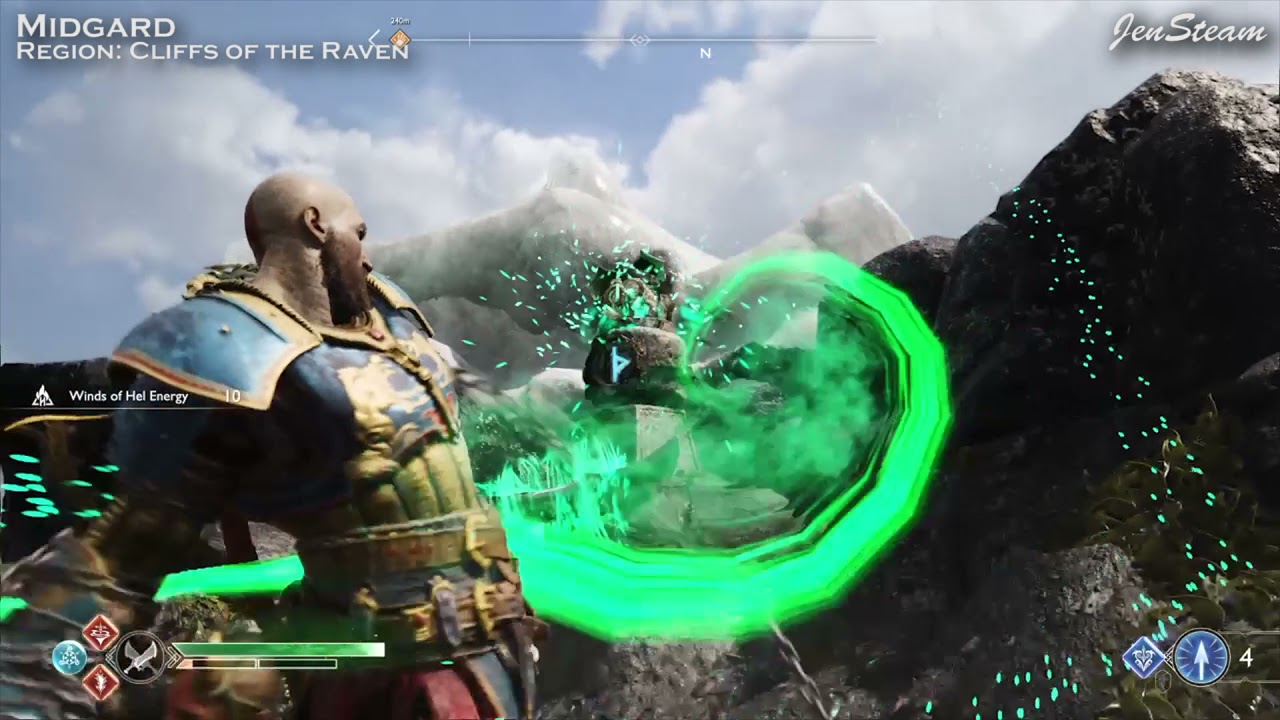 God of War All Nornir Chests in Cliffs of the Raven Region