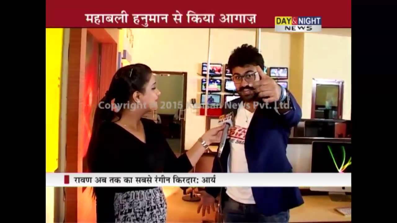 Aarya Babbar in TV Serial 'Sankat Mochan Mahabali Hanuman', Aarya playing role of Raavan
