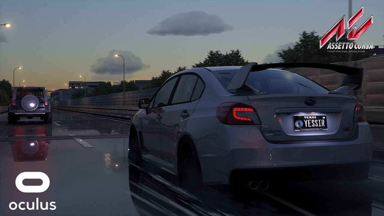 2016 Subaru STI - Assetto Corsa VR Gameplay ( OCULUS RIFT S+ G29 Steering Wheel)