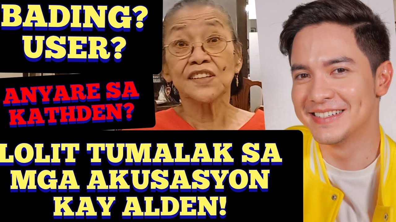 BADING? USER? LOLIT NAGSALITA SA MGA BATIKOS KAY ALDEN!