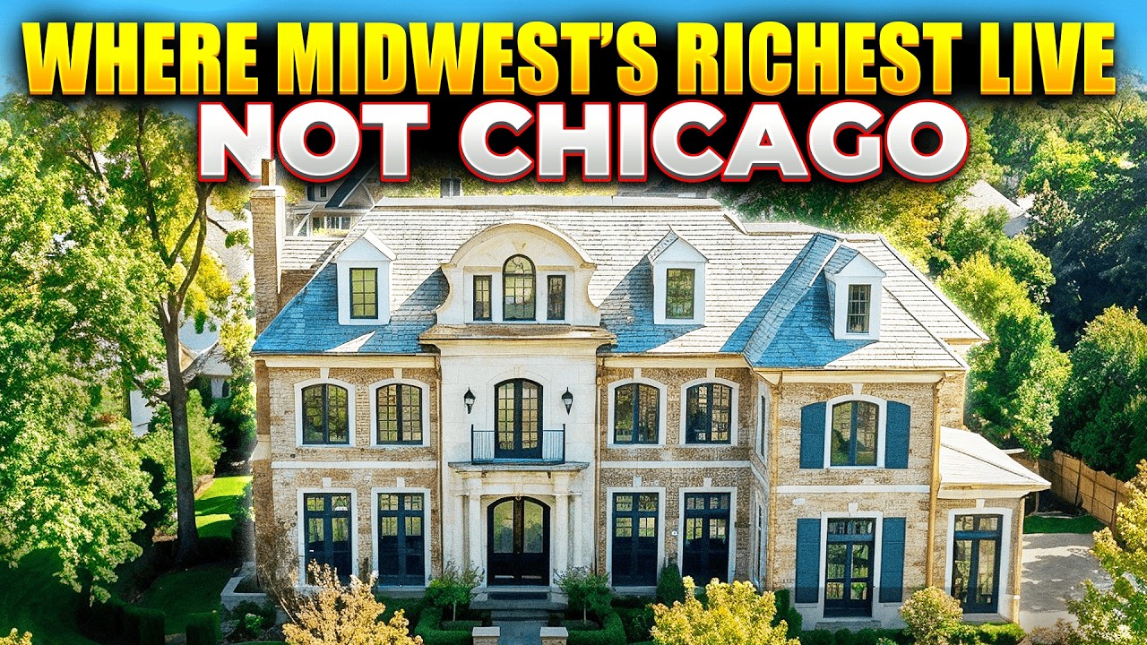 Там, где НА САМОМ ДЕЛЕ живут самые богатые жители Среднего Запада (НЕ В ЧИКАГО)