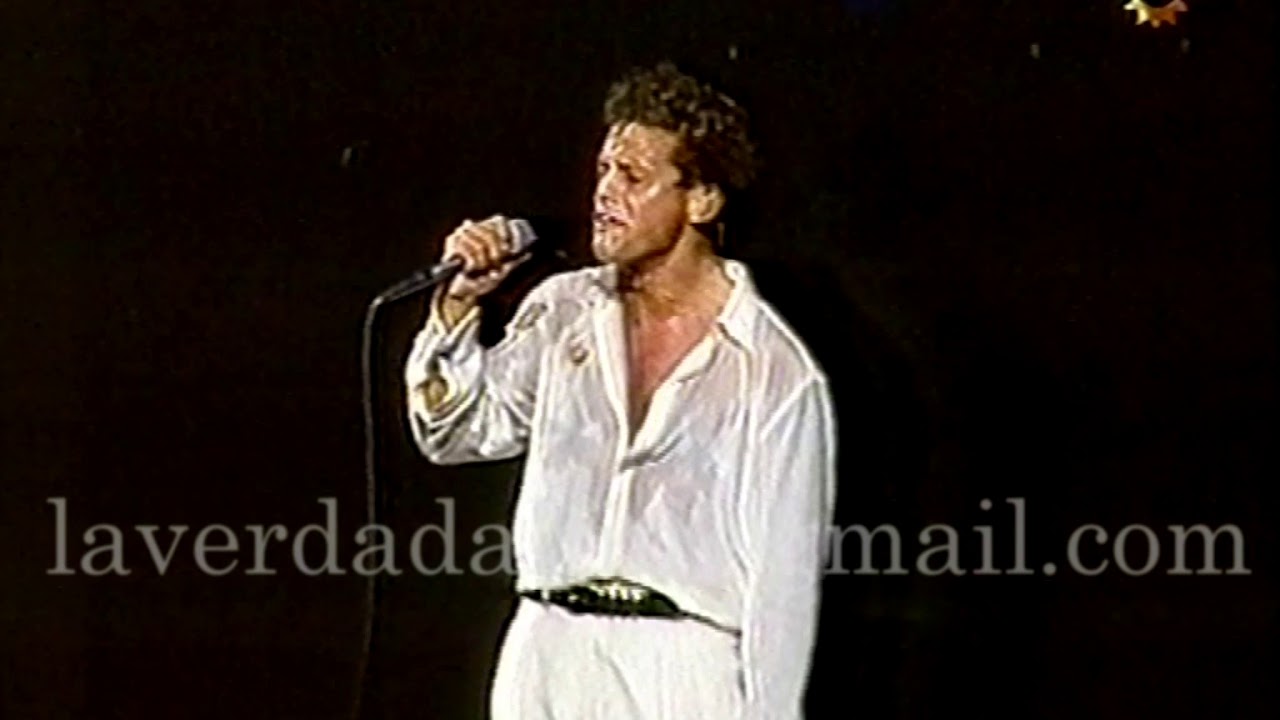 Luis Miguel Los Angeles 1995 Si nos dejan Sera que no me amas