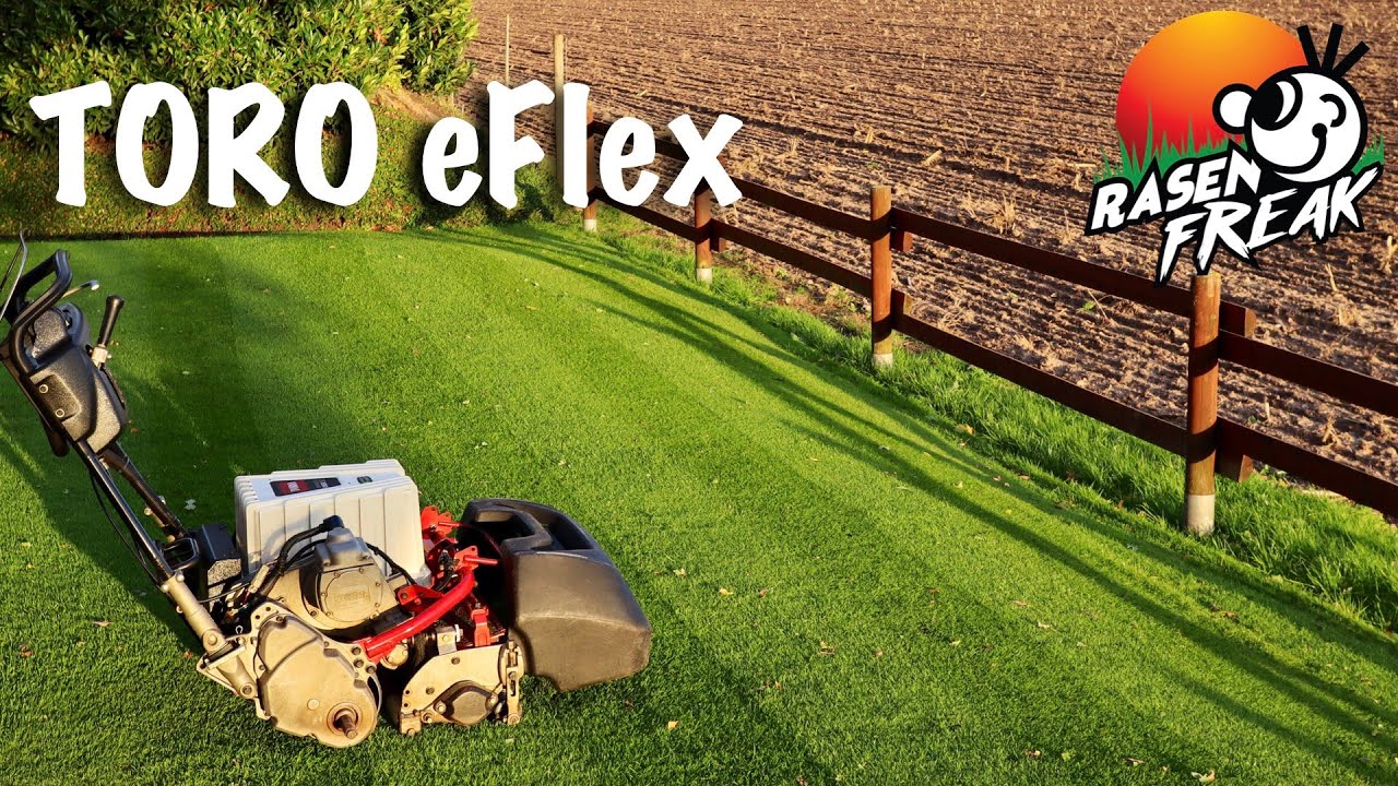 TORO eFLEX 2100 Spindelmäher - erster Test!