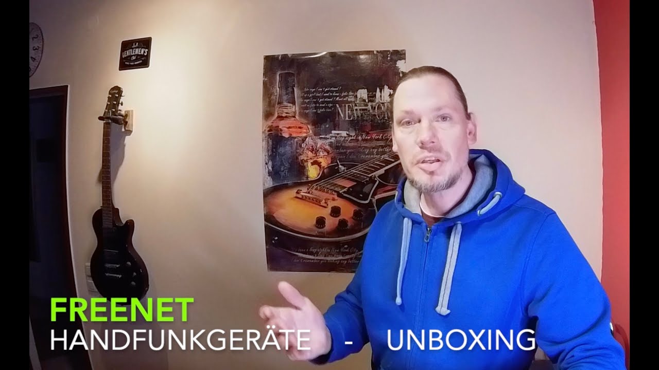 Freenet, Handfunkgeräte  -  Unboxing