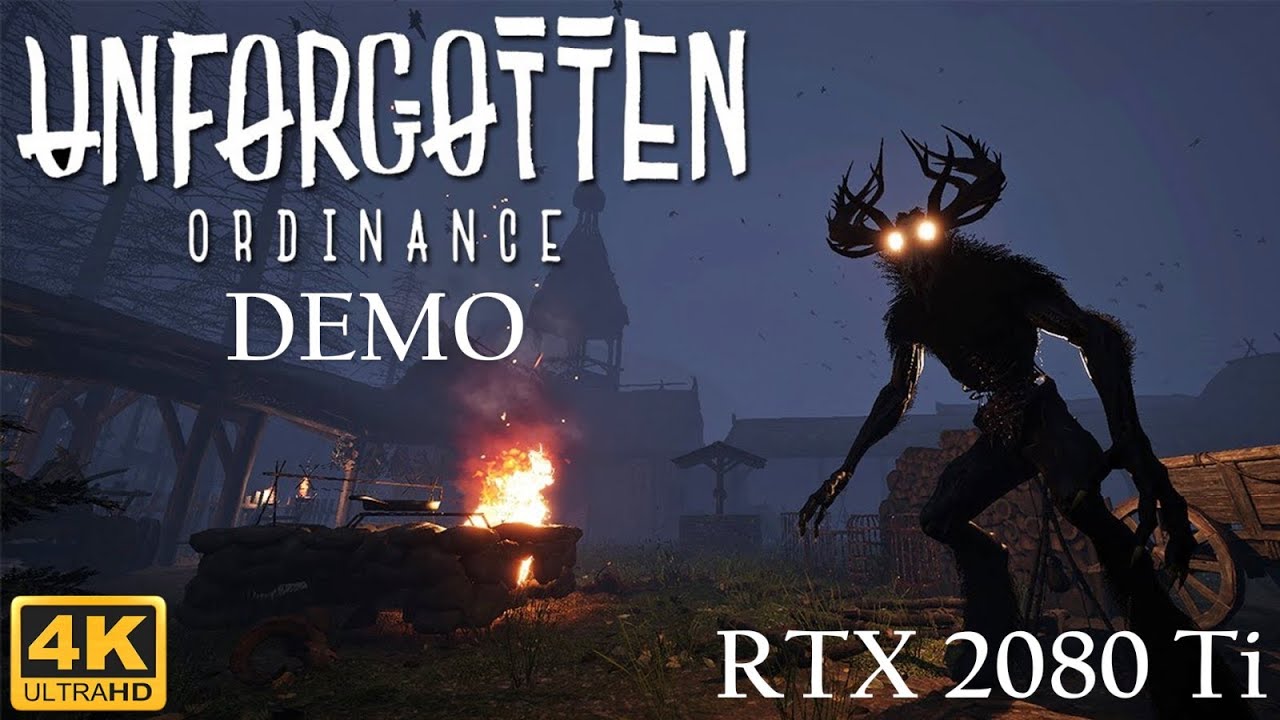 Unforgotten: Ordinance Demo (4K, Ultra) GeForce RTX 2080 Ti