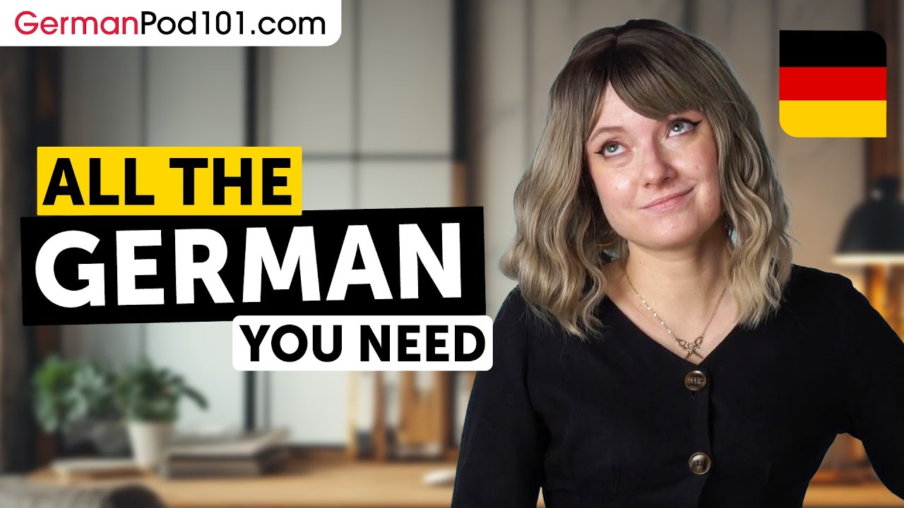 Learn German in 4 Hours - ALL the German Phrases You Need to Get Started