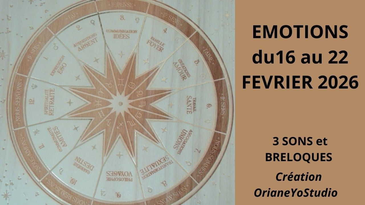 LES GUIDANCES BIENVEILLANTES -EMOTIONS du 16 au 22 FEVRIER 2026