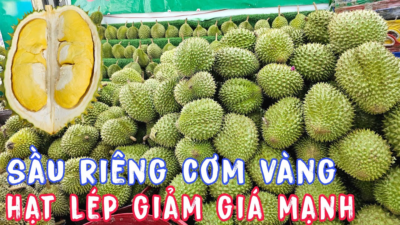 Bà Chủ Chơi Lớn Giảm Giá Sầu Riêng Mạnh Khách Ùn Ùn Kéo Tới Mua Đông Nghẹt.