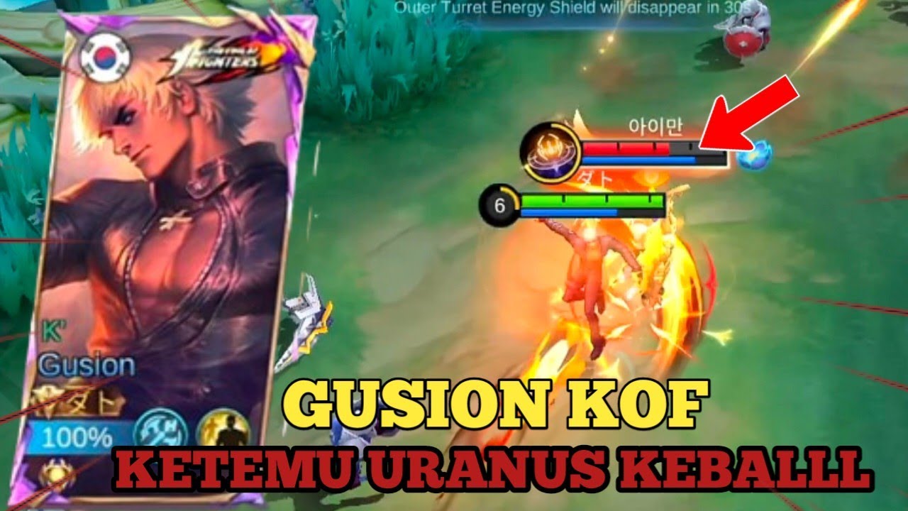 GUSION KETEMU URANUS ANOMALI🗿 - MOBILE LEGENDS BANG BANG 