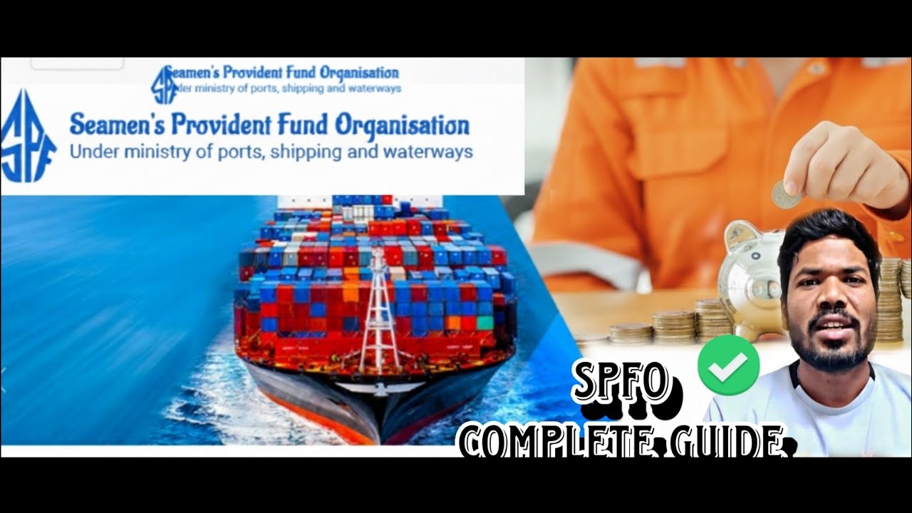 Register/Status Check || SPFO Complete Guide 2025  Indian Seafarers Ke Liye SPFO PF Ka Poora Process