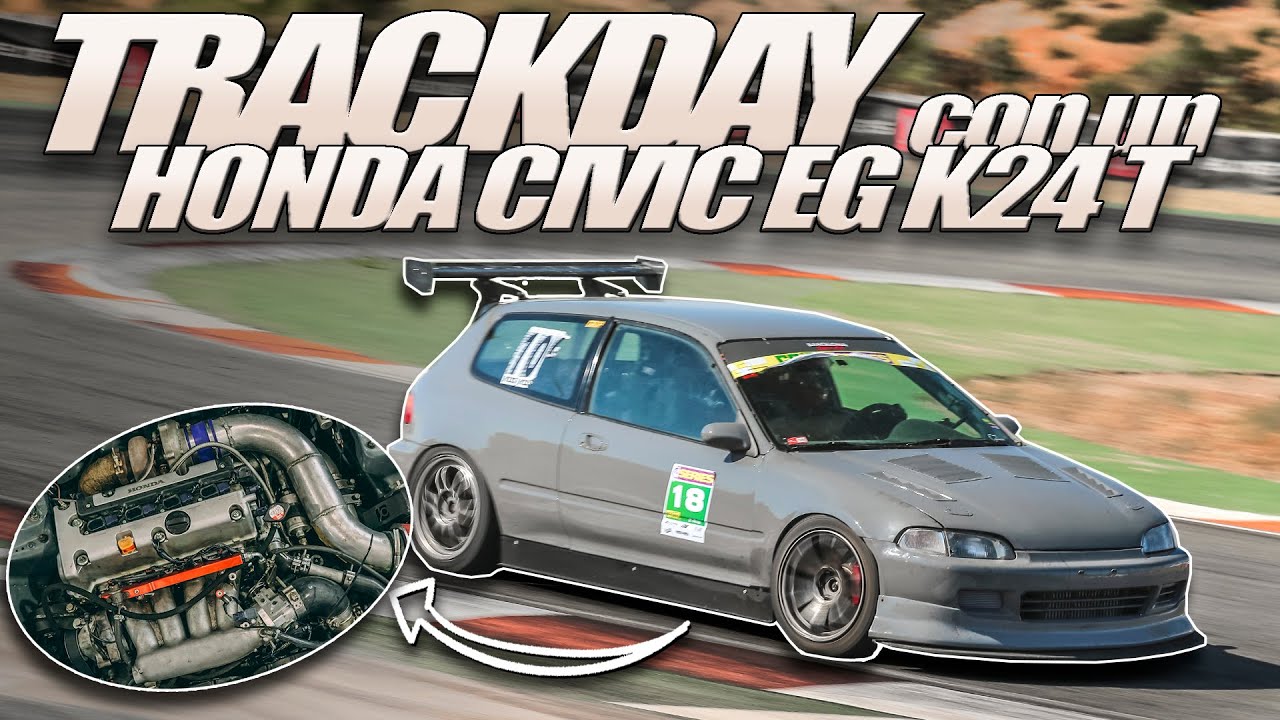 HONDA CIVIC EG con SWAP a K24 TURBO | ¿El TRACCIÓN DELANTERA más RÁPIDO?