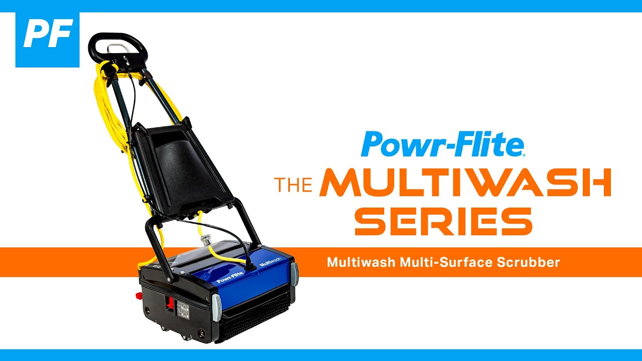 Powr-Flite Multiwash Scrubbers