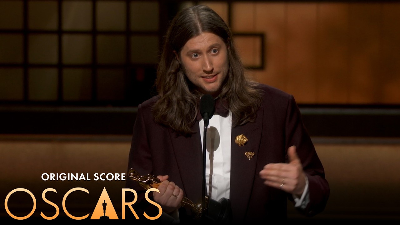 &lsquo;Sinners&rsquo; Wins Best Original Score | 98th Oscars Speech (2026)