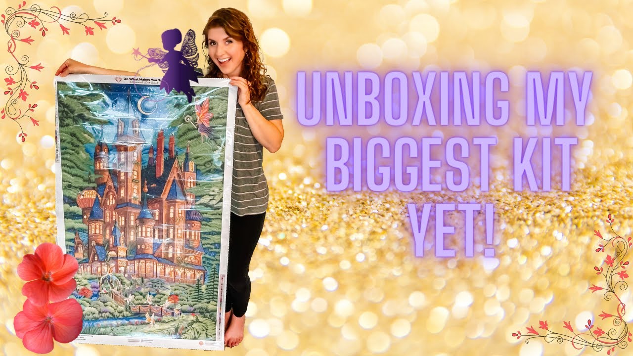 ОНО ОГРОМНОЕ! Распаковываем картину «Some Enchanted Evening» Рэндала Спэнглера из Diamond Art Club