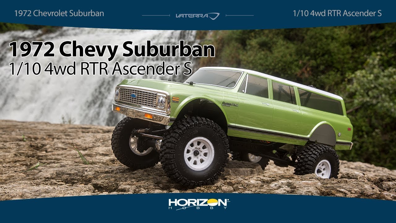 Vaterra Ascender - S: 1972 Chevy Suburban - 1/10 4wd RTR