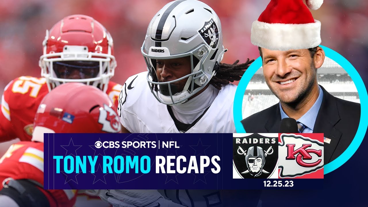 Romo Recaps, as Raiders SPOIL Christmas for Chiefs on the road | Game Recap | CBS Sports