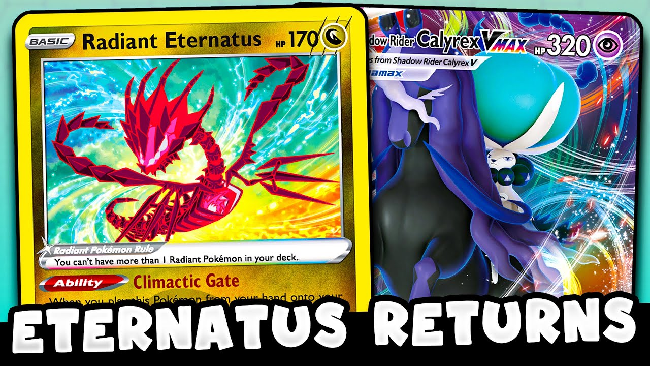 Radiant Eternatus & Shadow Rider VMAX is still INCREDIBLE! (Huge Early Turn Pressure!)