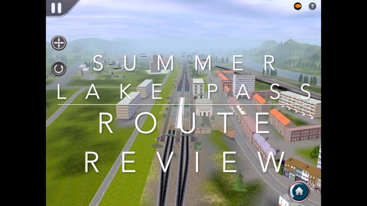 Summer Lake Pass Trainz 2 Route Review