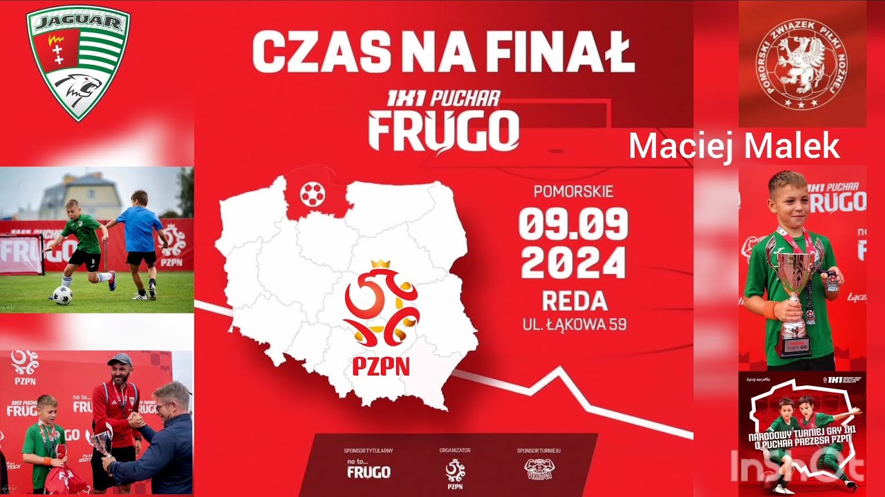 1x1 Puchar Frugo. Maciej Malek Jaguar Gdańsk 2014. Finał Wojewódzki. Reda 09.09.2024