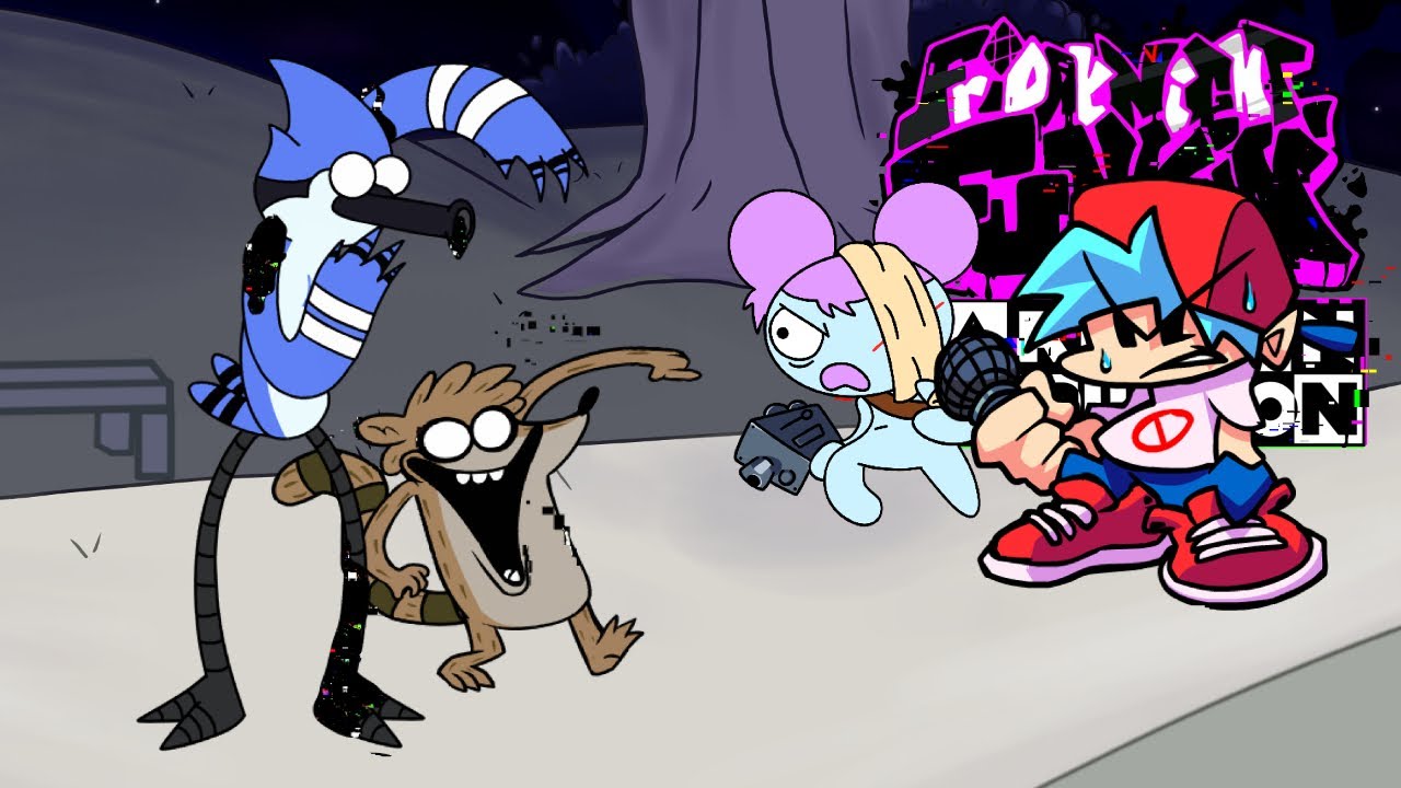 Not Regular Show! Friday Night Funkin' - Full Combo!! - Cartoon Corruption DEMO
