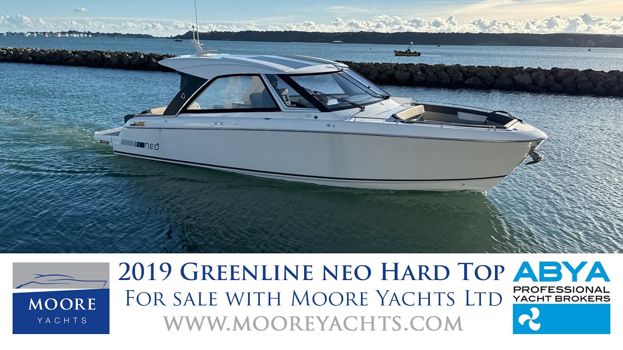 2019 model Greenline Neo HT  for sale with Moore Yachts Ltd