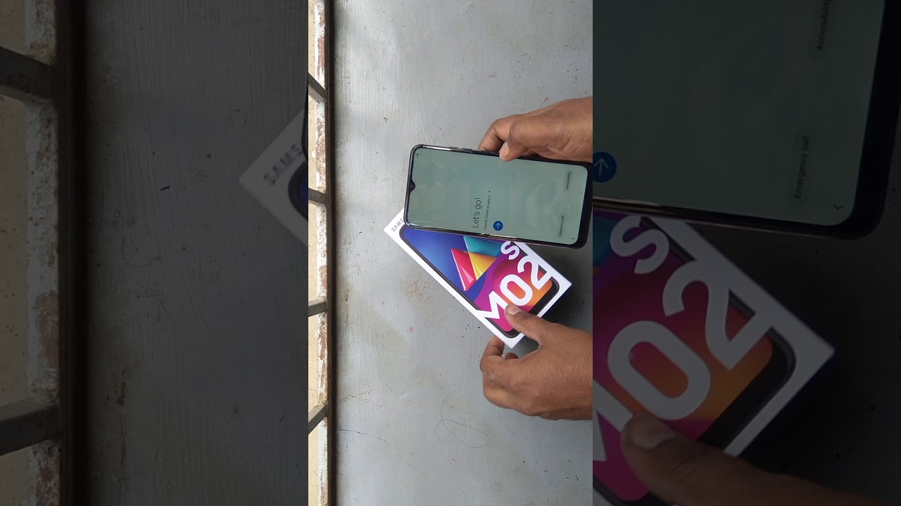 Samsung M02 S Unboxing