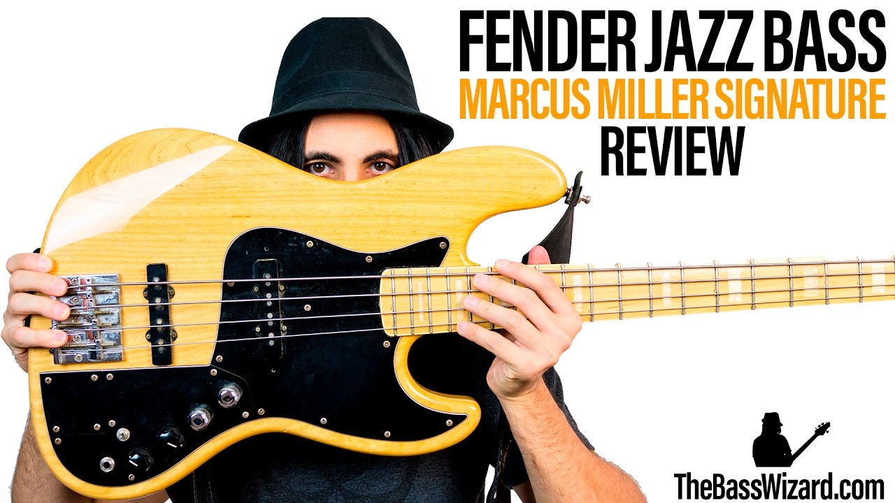 Обзор и демо-версия Fender Jazz Bass — Marcus Miller Signature (The Bass Wizard)