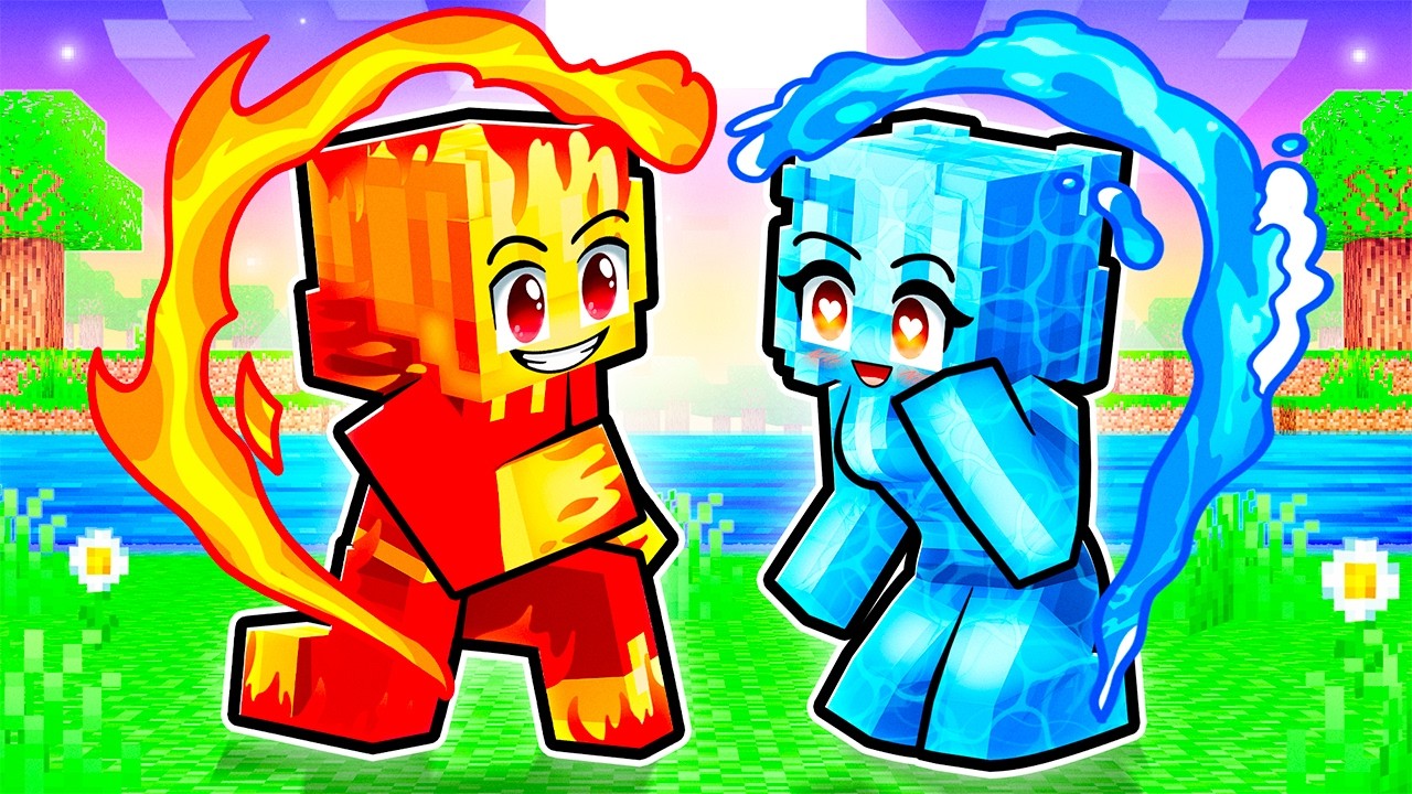 Elemental FORBIDDEN LOVE In Minecraft!
