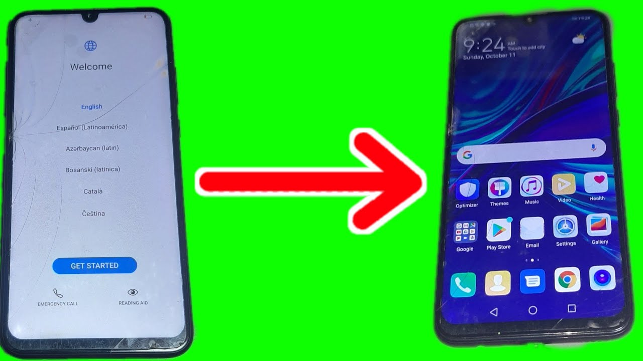 Huawei P Smart 2019 FRP/Google Lock Bypass Android/EMUI 10.0.0 WITHOUT PC - NO DOWNGRADE  NO FRP KEY