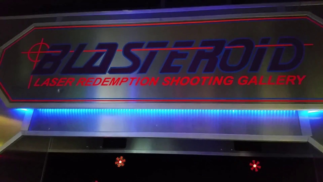 Blasteroid Laser Redemption Shooting Gallery at Great Canadian Midway