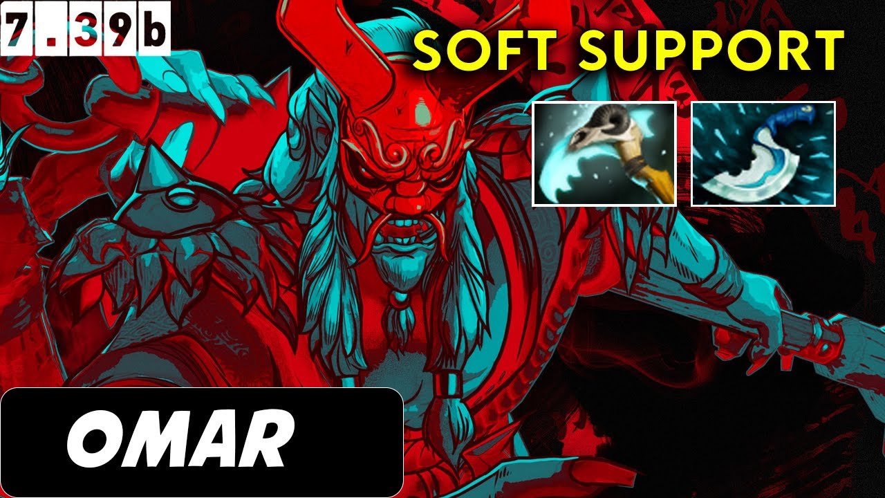 Omar Grimstroke Soft Support - Dota 2 Patch 7.39b Pro Full Gameplay