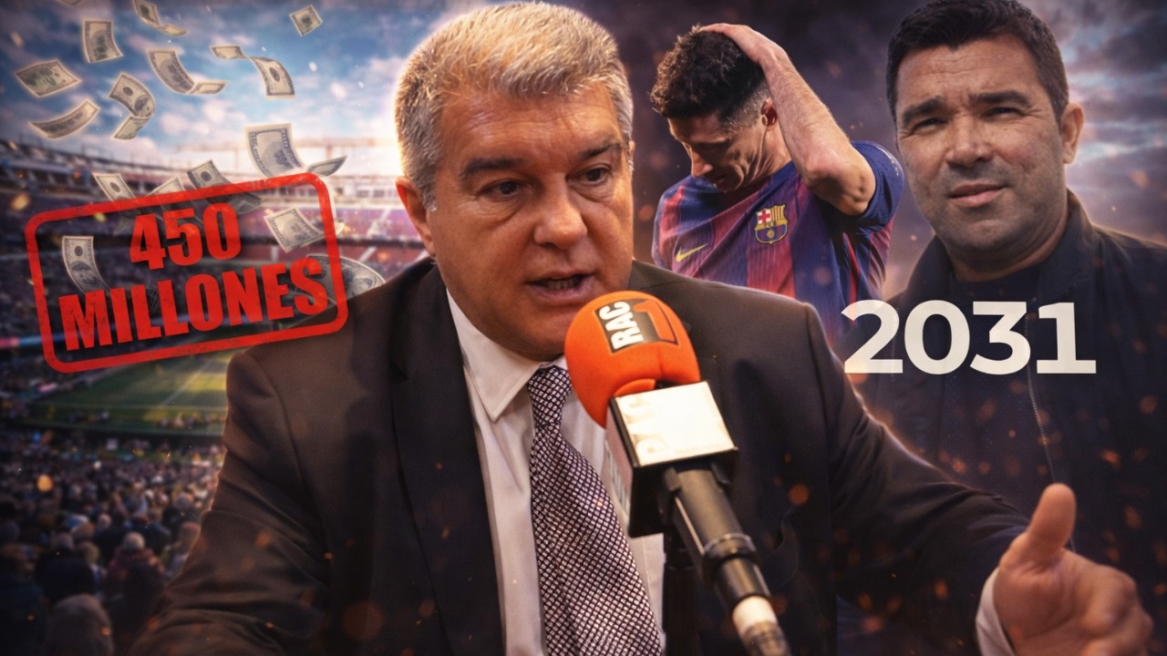 ¡¡450 MILLONES para el BARÇA!! + Laporta QUIERE RENOVAR a Deco