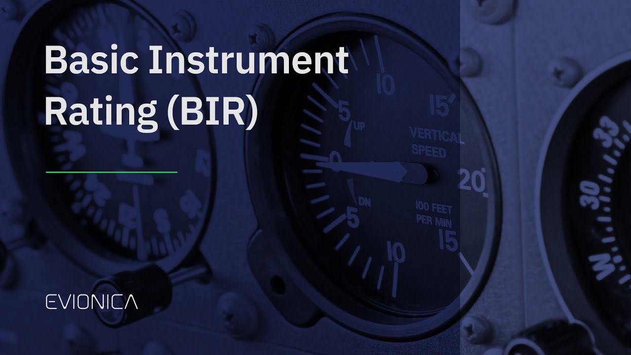 Basic Instrument Rating (BIR) | Buy now