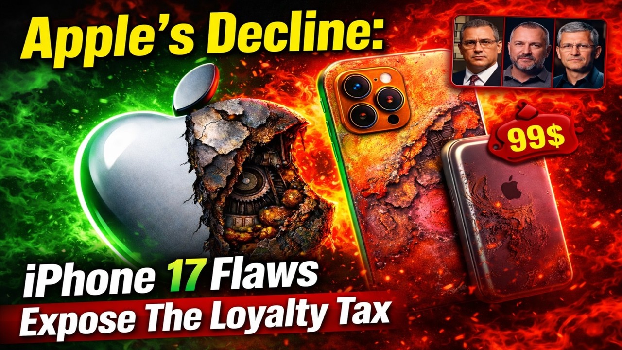 Упадок Apple: недостатки iPhone 17 выявляют «налог на лояльность».