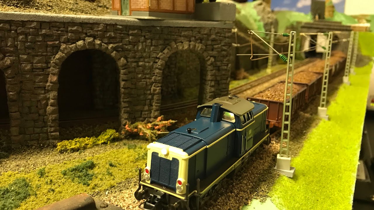 Trix Express Bastler Trix 31347 Rübenzug mit V 211 digitalisieren  u. 24025 H0 4 Zusatzwaggons Umbau