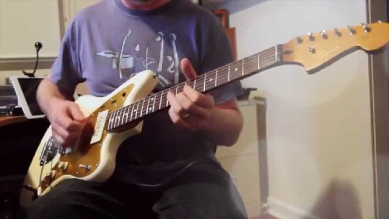 Fender Squier J Mascis Jazzmaster & Axe-FX II AC30